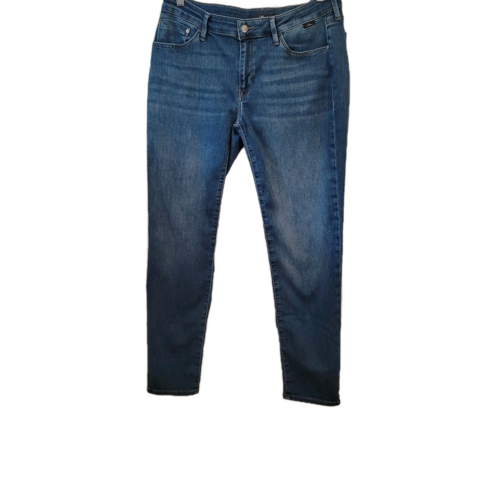 Mavi Blue Jeans Women's 3x32 Emma Slim Boyfriend Stretch Denim Blue Jeans